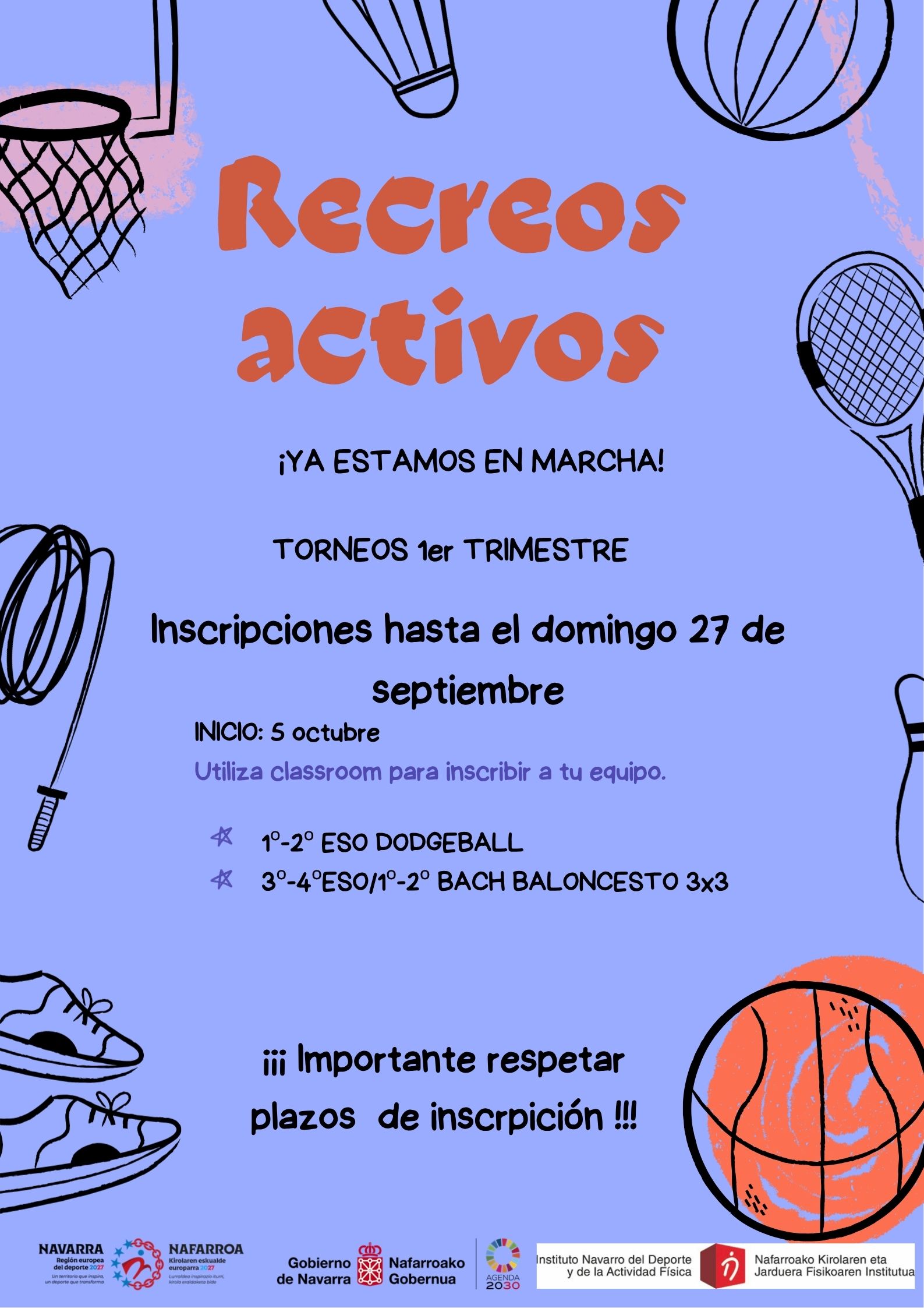 RECREOS ACTIVOS